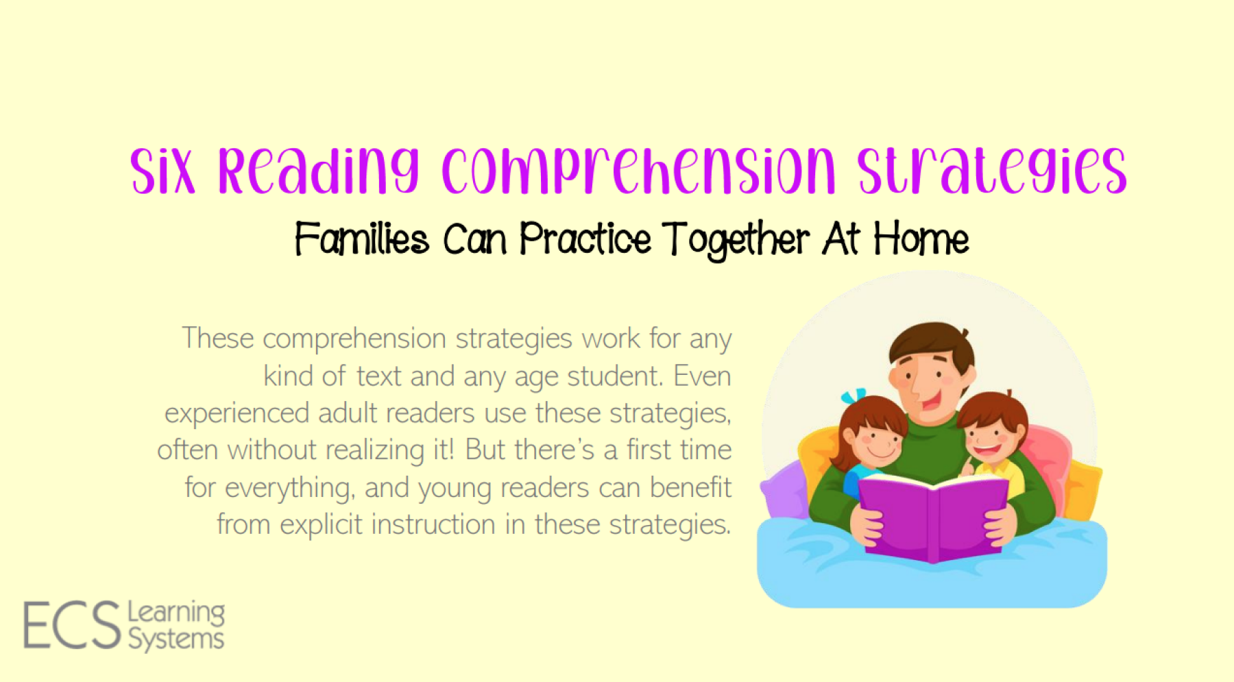 Six Reading Comprehension Strategies